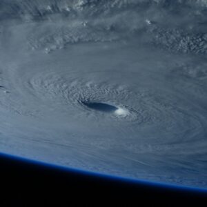 Hurricane as seen from space