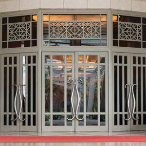 Double Entry Doors for Commercial Buildings